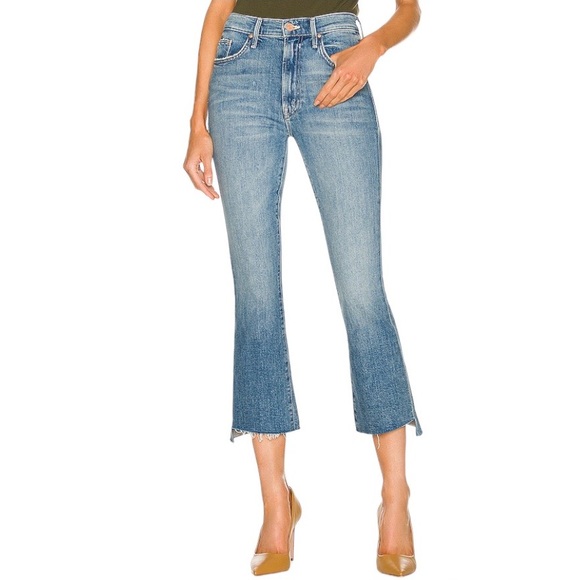 MOTHER SUPERIOR INSIDER FLARED JEAN SHORT